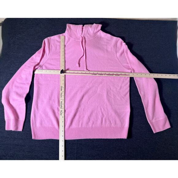 RLX RALPH LAUREN Washable Cashmere Hooded Golf Sweater Pink Men's Size XL $348 - Picture 8 of 8